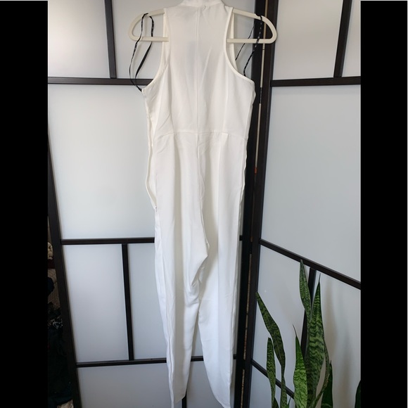 3 for $30! NWT Missguided sexy white jumpsuit - Picture 10 of 12